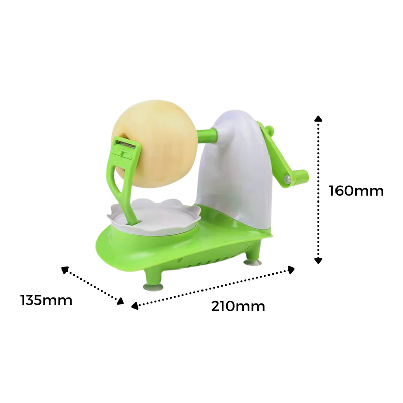 Hand-Cranked Fruit Peeler