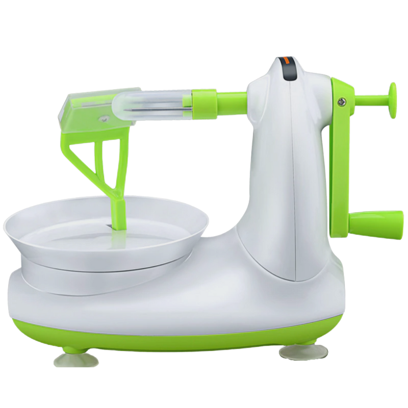 Hand-Cranked Fruit Peeler