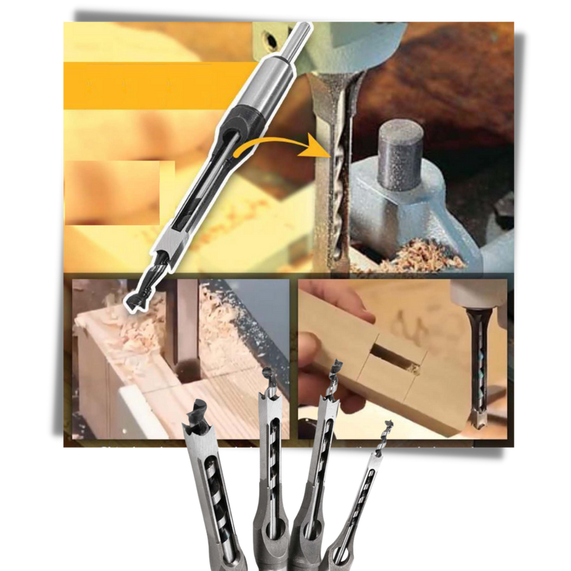 Chisel Drill Bit Set