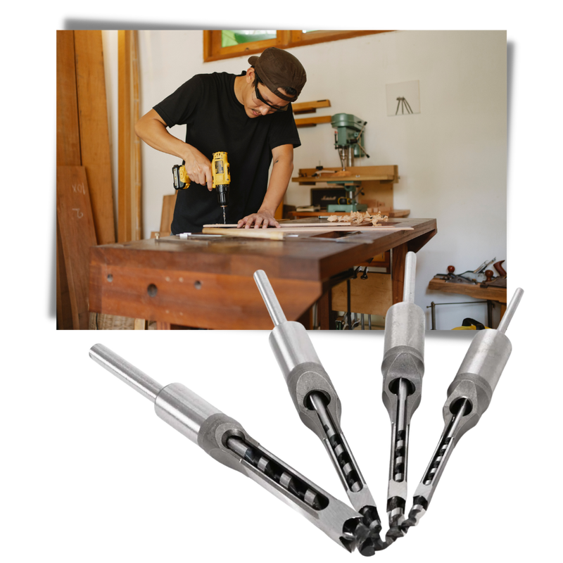 Chisel Drill Bit Set