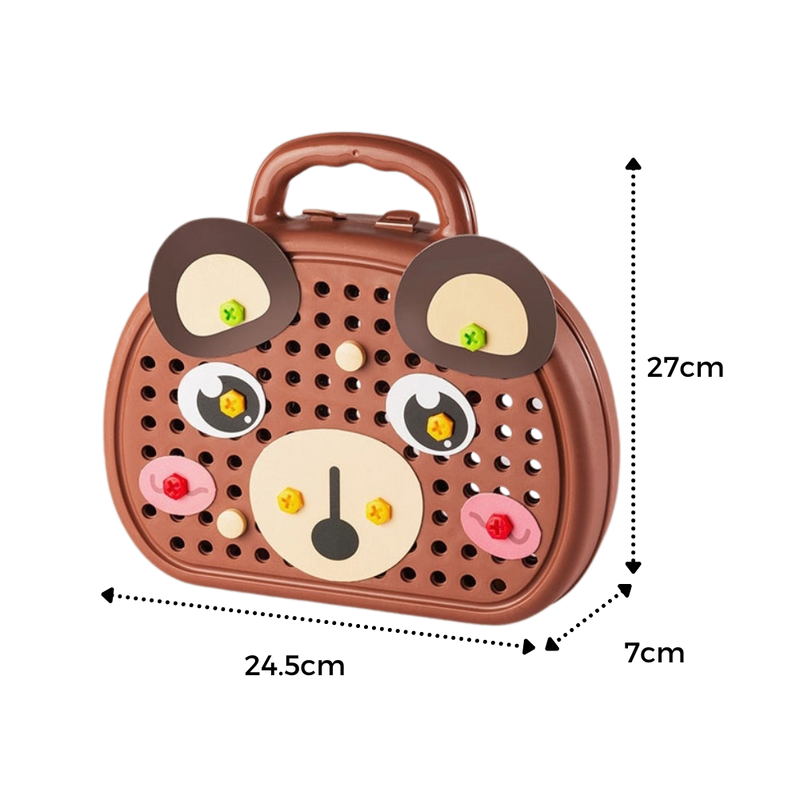 Educational Puzzle Toy and Drill Kit