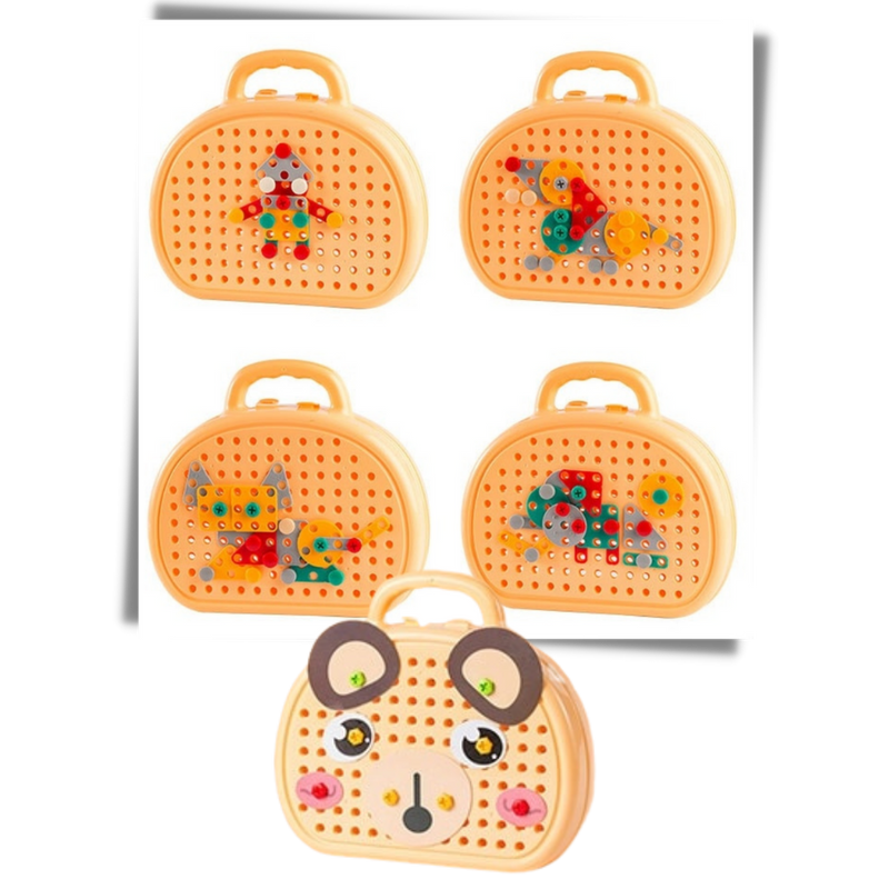 Educational Puzzle Toy and Drill Kit