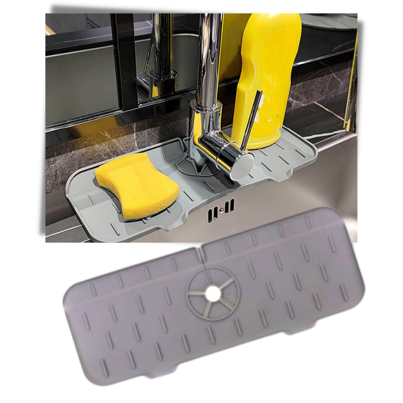 Kitchen Splash Guard Faucet Silicone Mat
