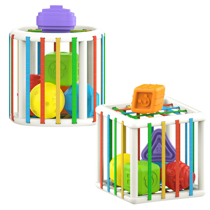 Colourful Shape Blocks Toy for Kids