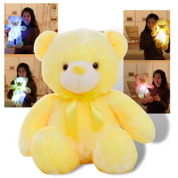 Plush Teddy Bear Night Light