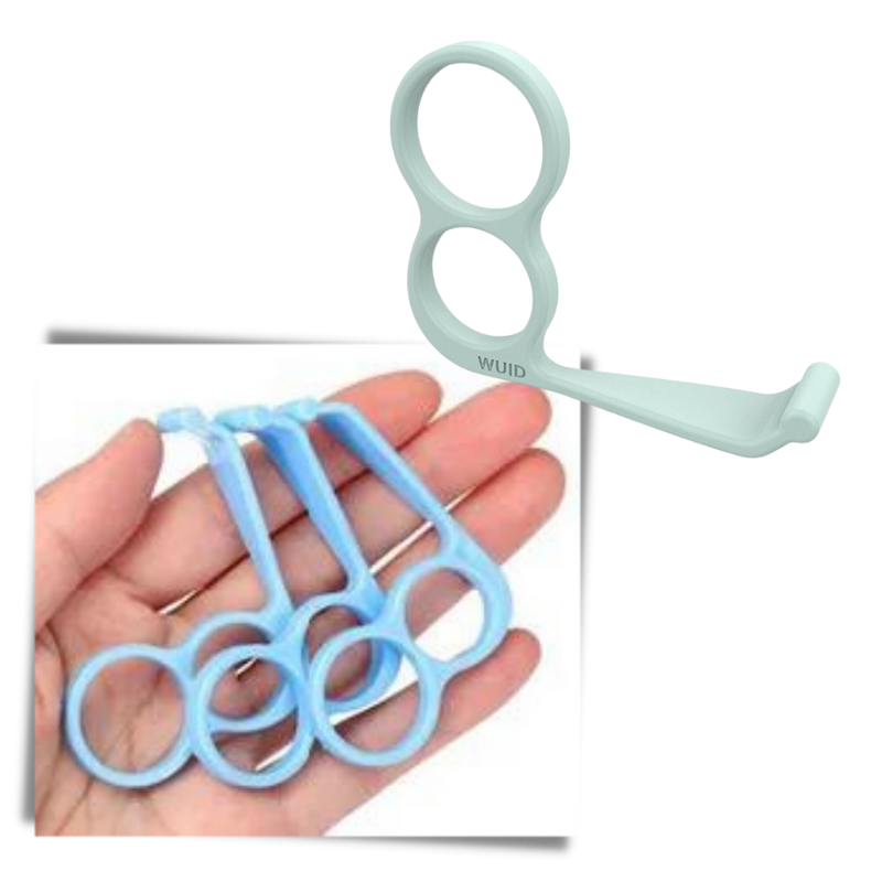 Lightweight Phone Stand and Hook 4-pack