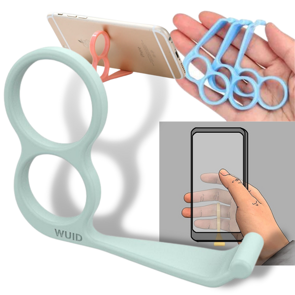 Lightweight Phone Stand and Hook 4-pack