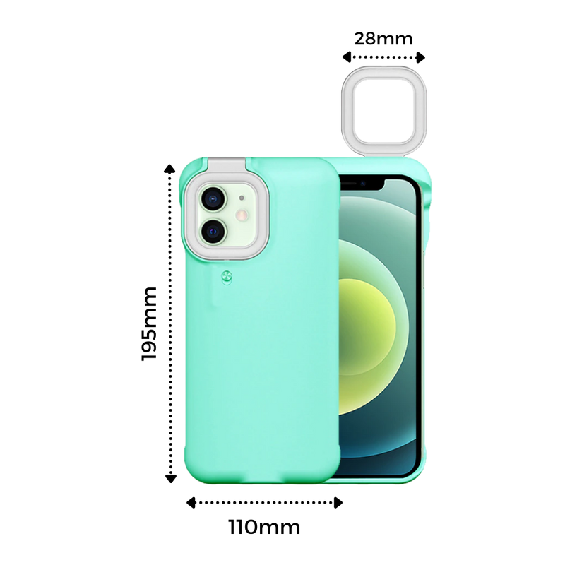 Phone Case With LED Ringlight