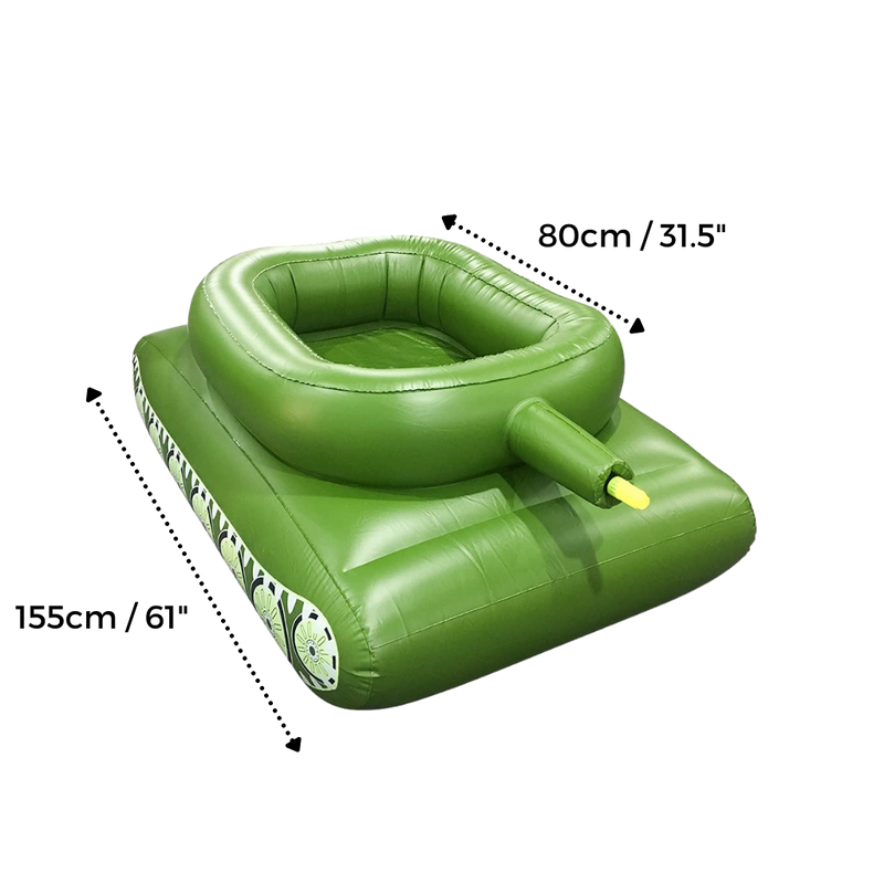 Inflatable Tank Pool Float