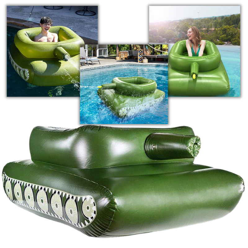 Inflatable Tank Pool Float