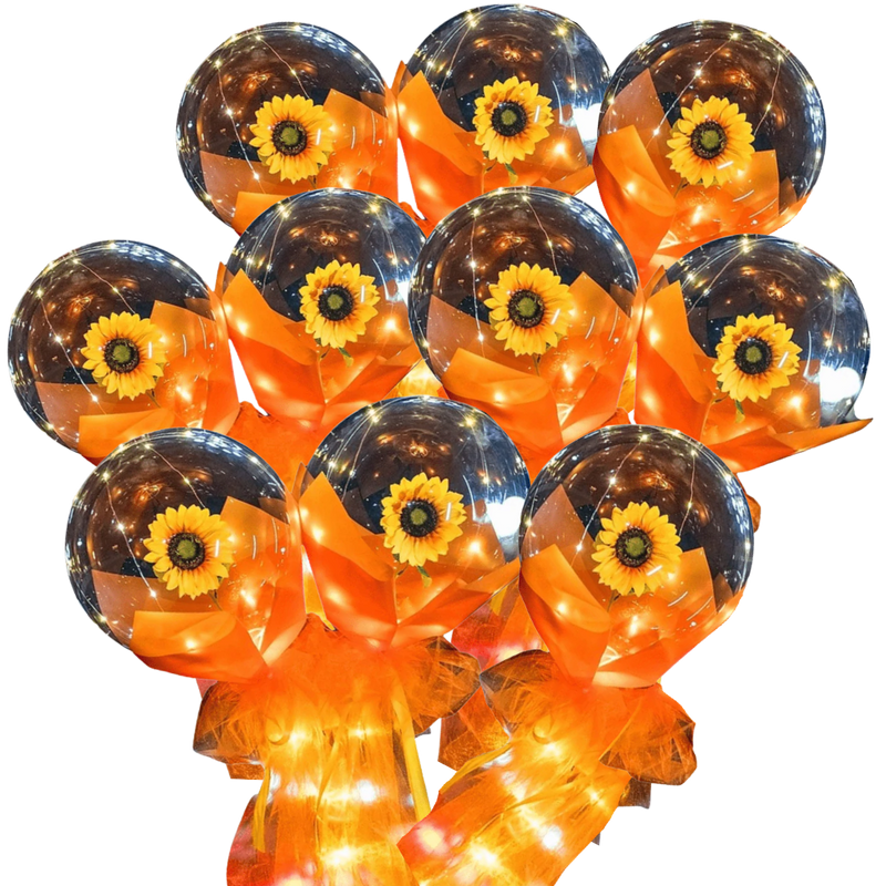 Beautiful Rose LED Balloon