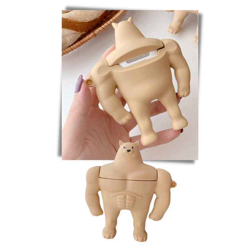 3D Shiba Inu AirPod Charging Case