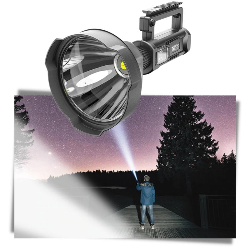 LED Flashlight & Tripod
