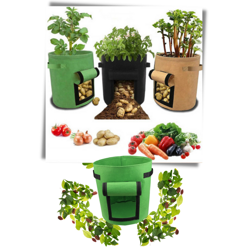 Vegetable Planter Fabric Pouch