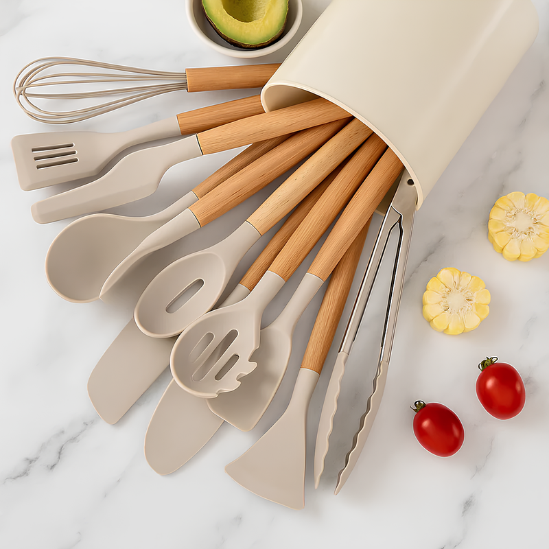 🔥 Full Kitchen Set: 9 Pots + 13 Free Utensils – Limited Stock!