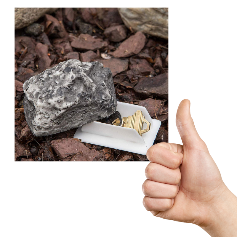 Fake Rock to Hide Keys