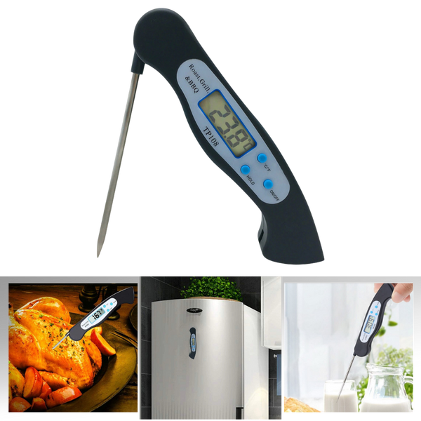 Foldable Instant Read Digital Food Thermometer