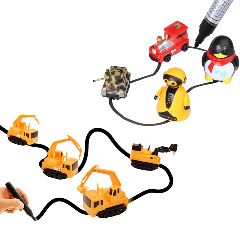 Magic Inductive Line Following Robot