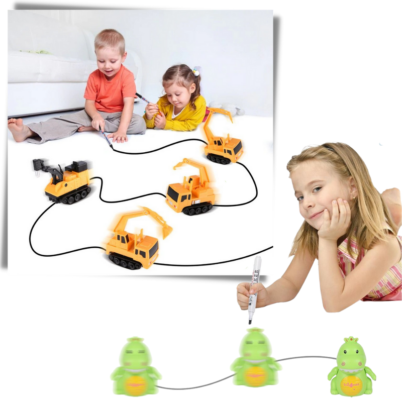 Magic Inductive Line Following Robot