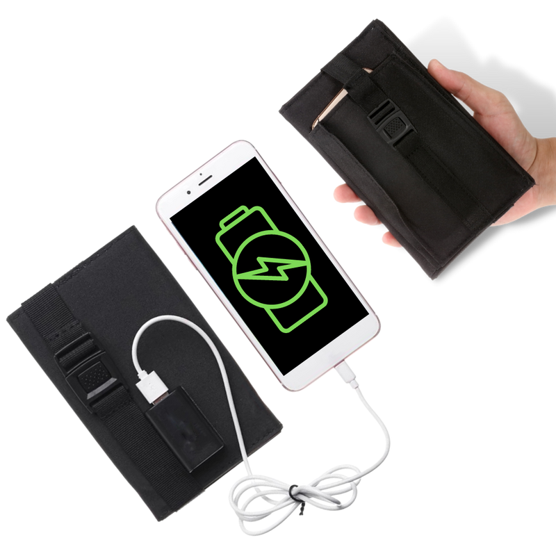 Portable Solar Panel Charger with USB Port