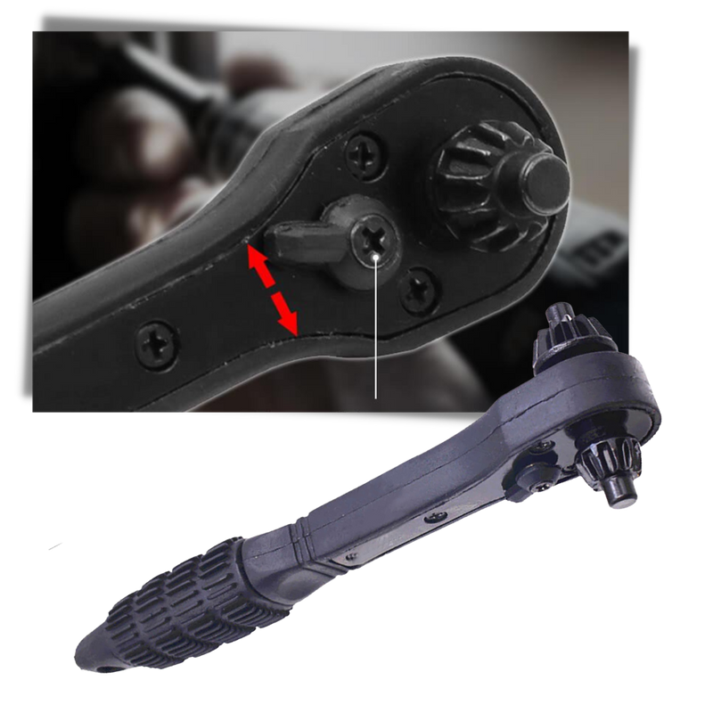Ratcheting Drill Chuck Key