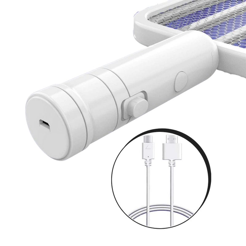 2 in 1 Electric Mosquito Swatter LED lamp