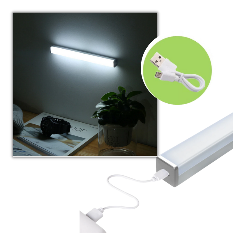 Magnetic motion sensor LED light