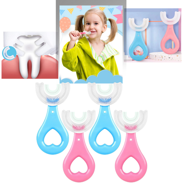 U-shaped Toothbrush for Kids (pack of 2)