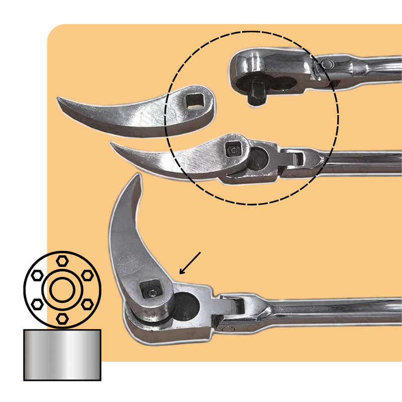 Chrome Vanadium Steel Crow Bar