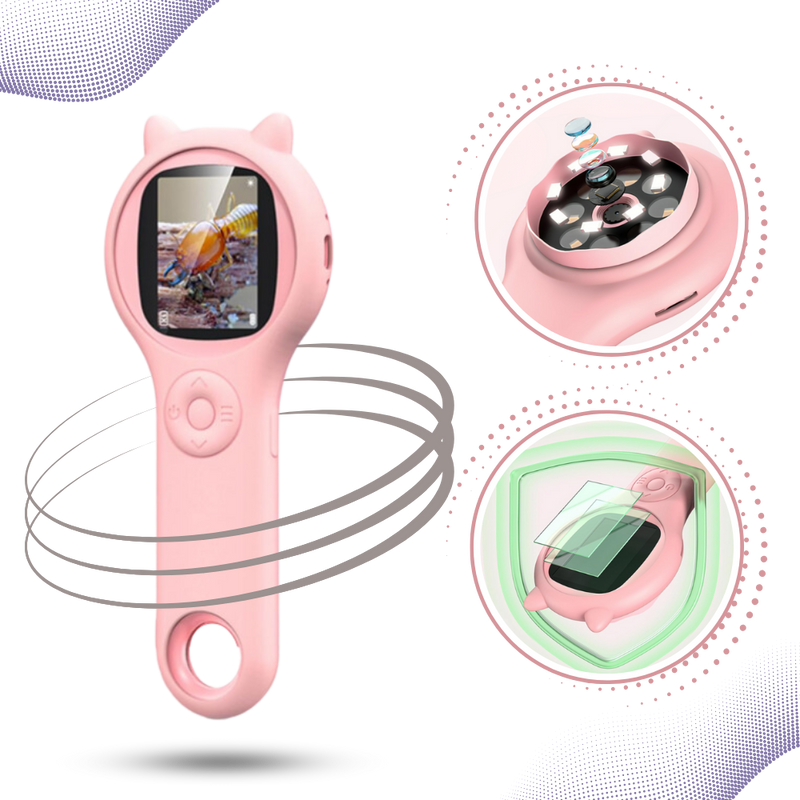 Clear Visibility Portable Microscope