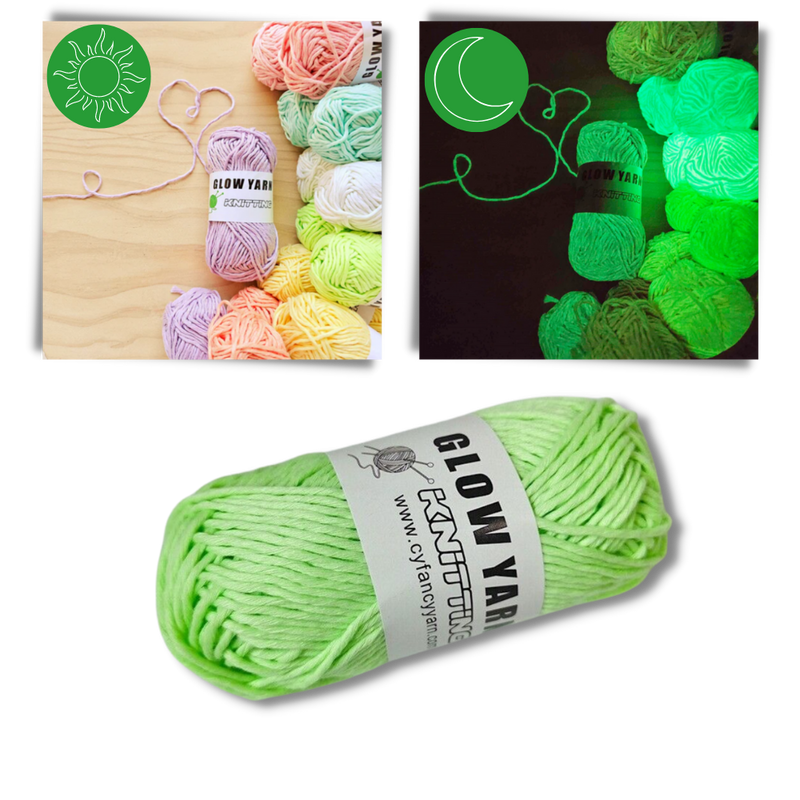 Colorful Soft Glow Yarn