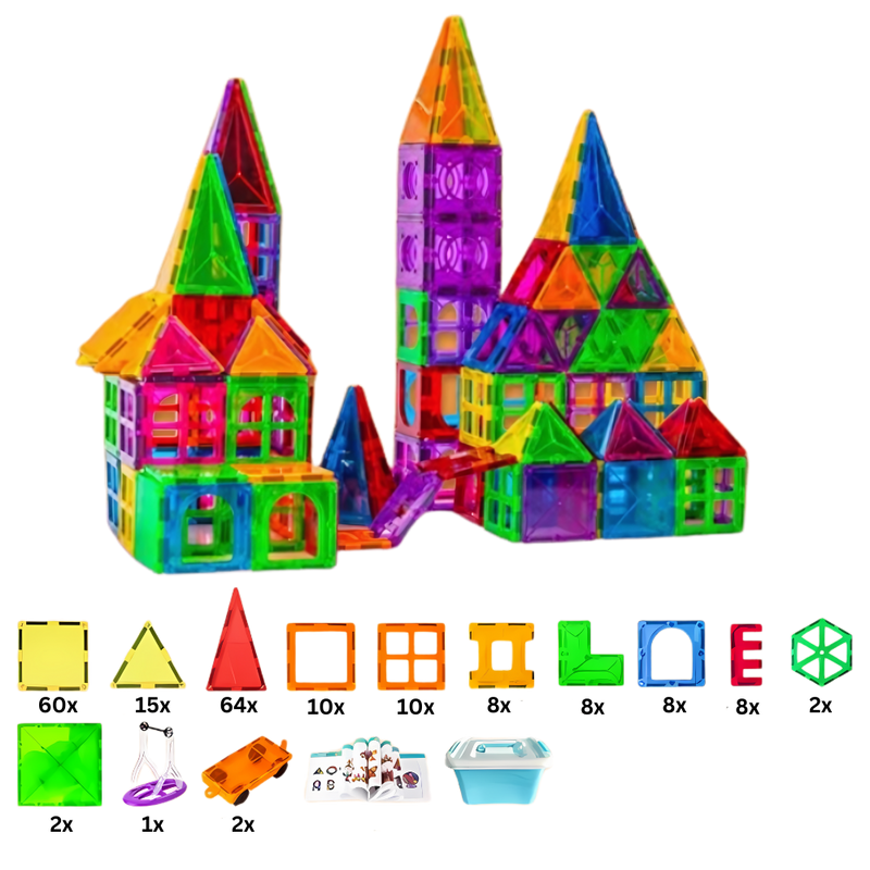 Educational Magnetic Building Blocks