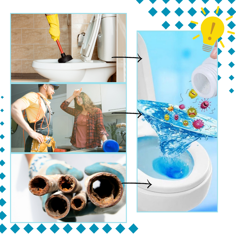 Fast-Acting Drain Blockage Cleaner