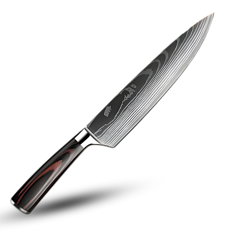 Forest Wood Japanese Knife