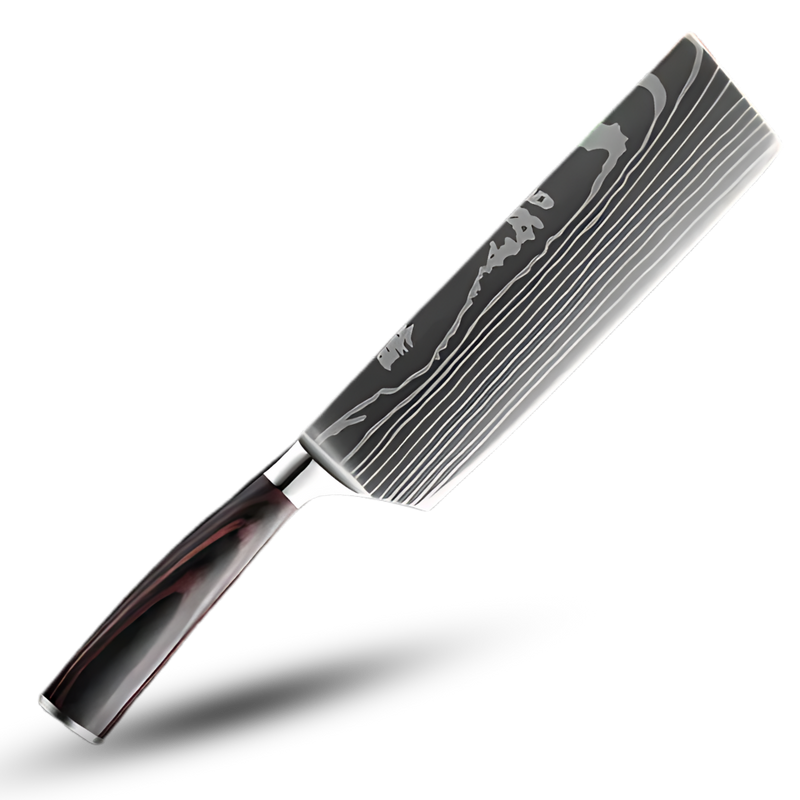 Forest Wood Japanese Knife