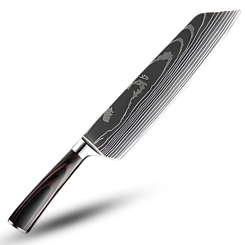 Forest Wood Japanese Knife
