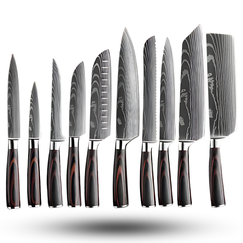 Forest Wood Japanese Knife