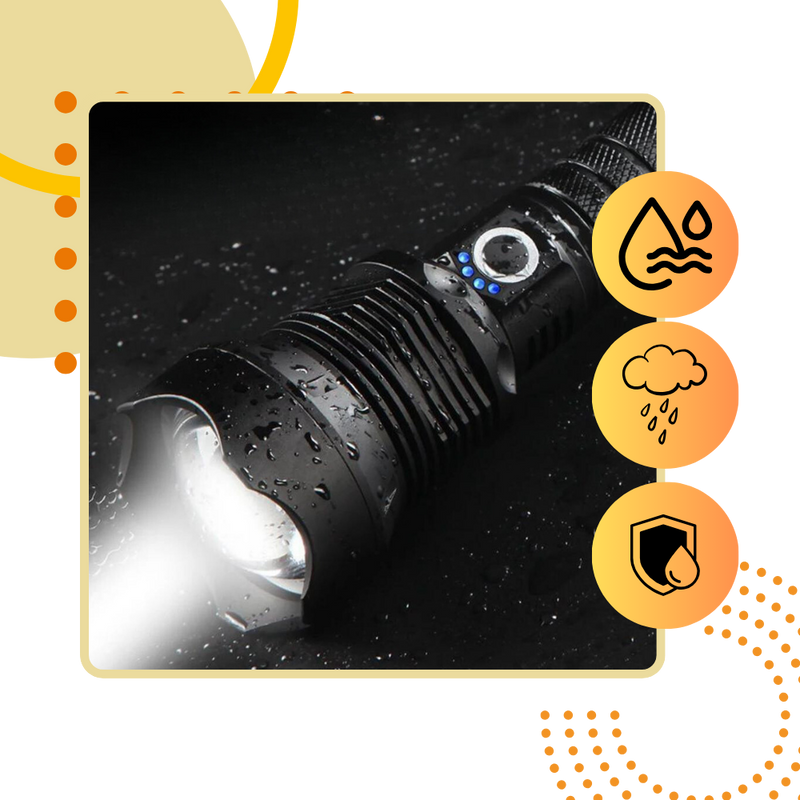 High Beam Rechargeable Led Torch