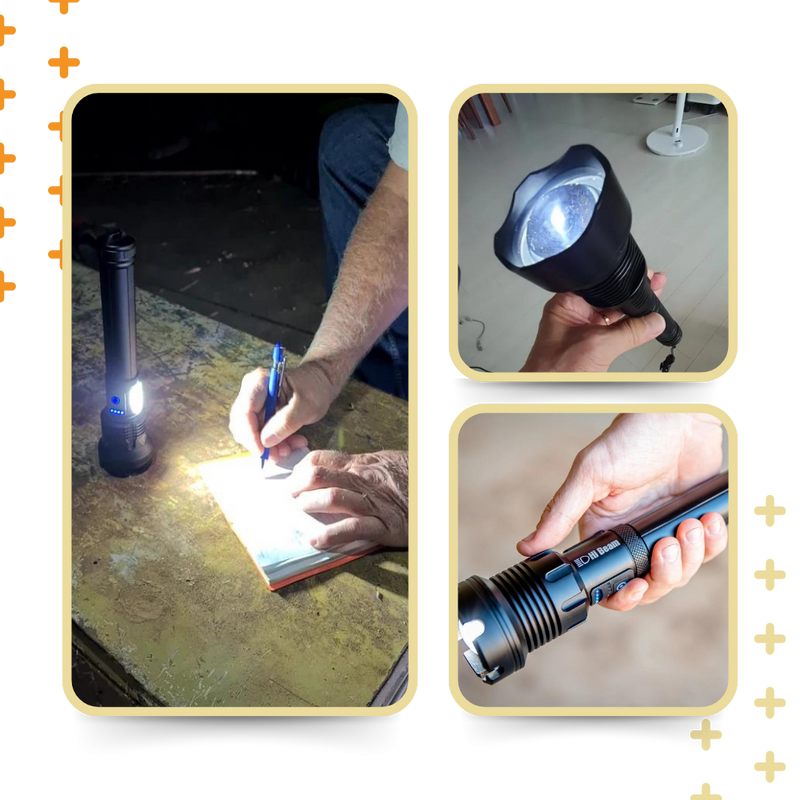 High Beam Rechargeable Led Torch