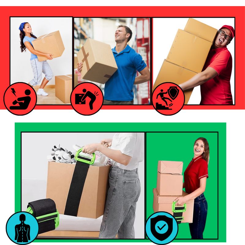 High Capacity Furniture Lifting Straps