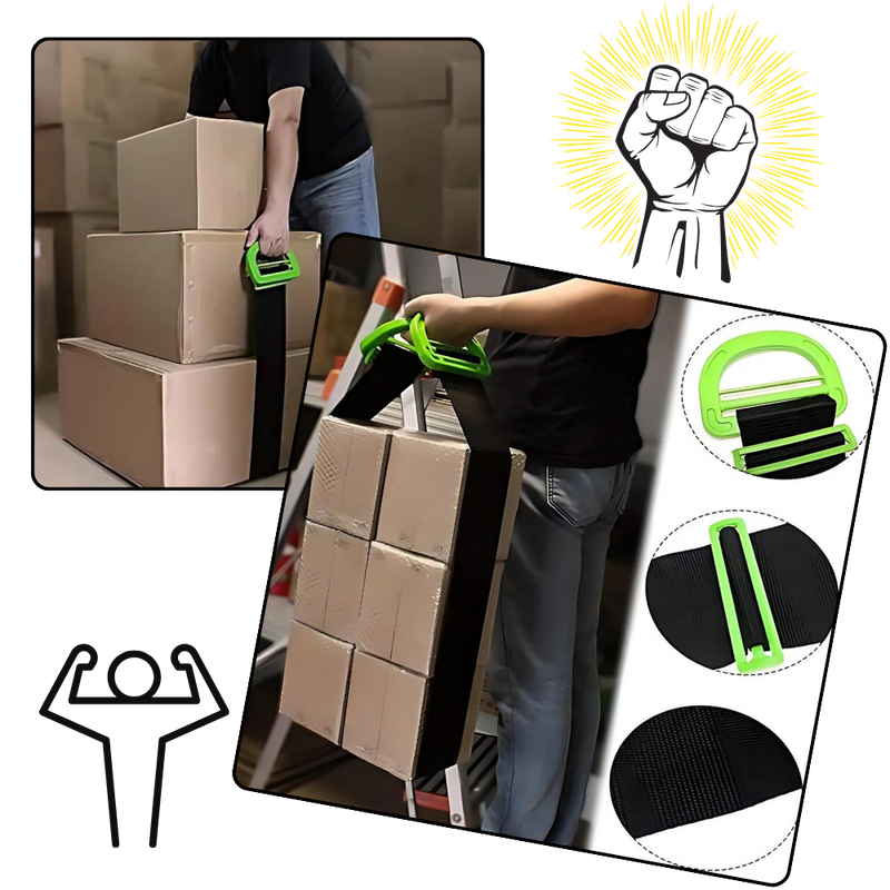 High Capacity Furniture Lifting Straps