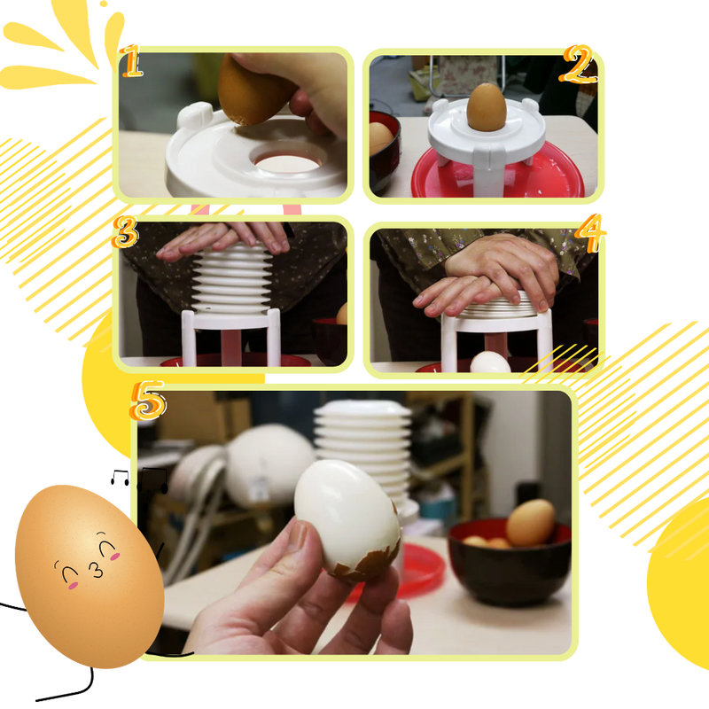 Instant Peeling Egg Shell Peeler