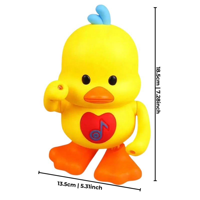 Interactive Light-Up Dancing Duck Toy