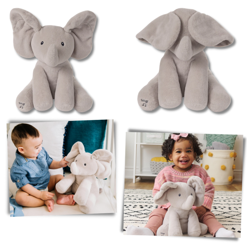 Interactive Peek a Boo Elephant