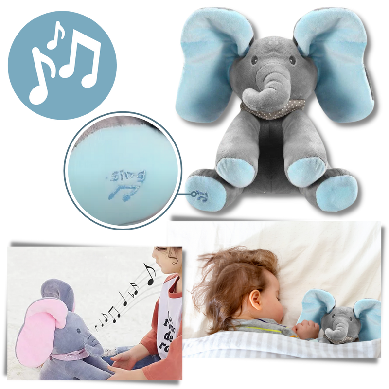 Interactive Peek a Boo Elephant