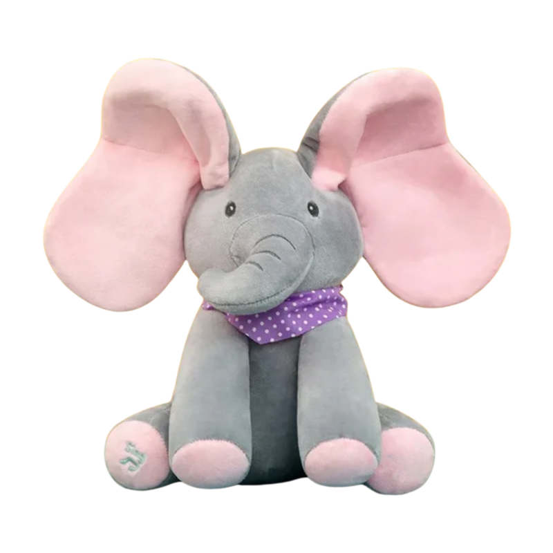 Interactive Peek a Boo Elephant