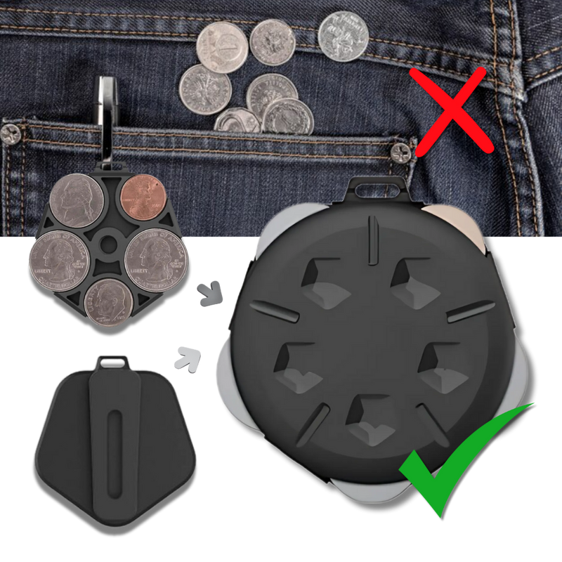Large Capacity Car Coin Holder