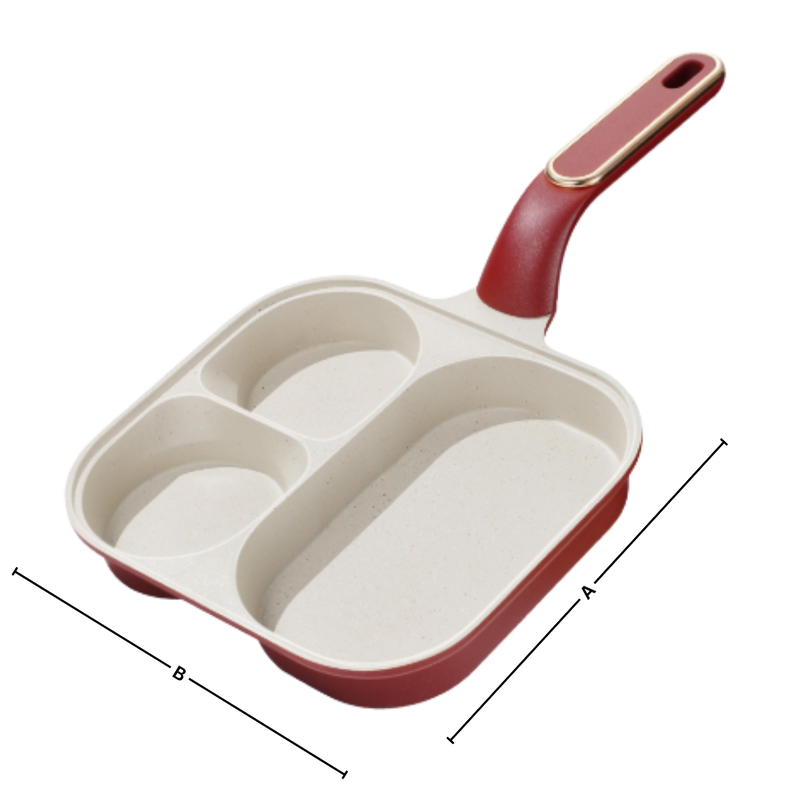 Multi-Section Cooking Pan