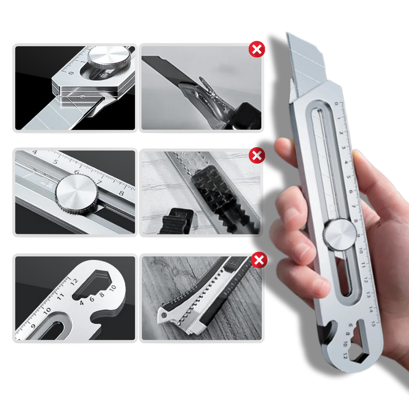 Multipurpose Retractable Box Cutter