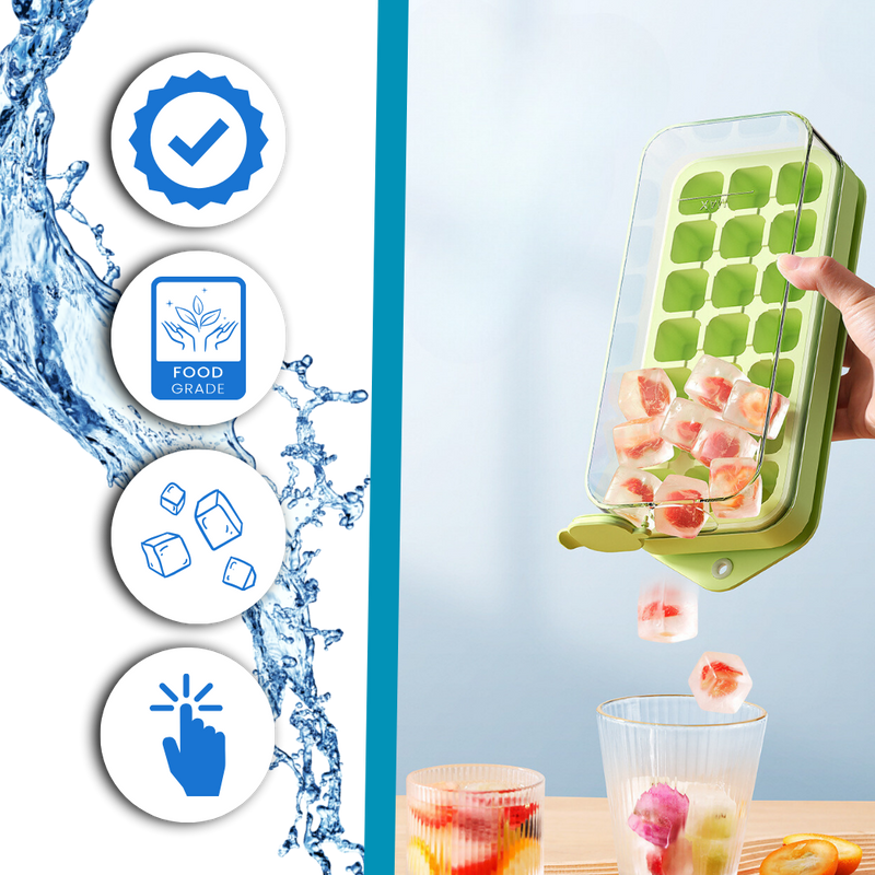 Non-stick Silicone Ice Cube Trays